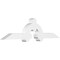Ekena Millwork Ericson Architectural Grade PVC Gable Bracket, 60"W x 15"H x 4"D x 4"F, 6/12 Pitch GBP060X15X0404ERI00 - alternate 1